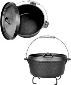 EL Fuego Dutch Oven Set Gietijzer 7-delig 13 EL Fuego Dutch Oven Set Gietijzer 7-delig -Kookgerei Serviesgoed Winkel 1010x1200 1
