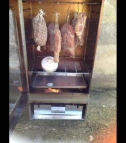 2-L Home & Garden XL Rookoven - RVS - 80x40x28 Cm - 3 Etages -Kookgerei Serviesgoed Winkel 1060x1200