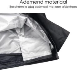 BBQ Beschermhoes - Voor Kamado - Universeel - Tot 23 Inch - Zwart -Kookgerei Serviesgoed Winkel 1200x1100 1