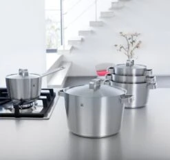 BK Conical+ Kookpannenset - 5-delig - RVS - Inductie -Kookgerei Serviesgoed Winkel 1200x1128 1