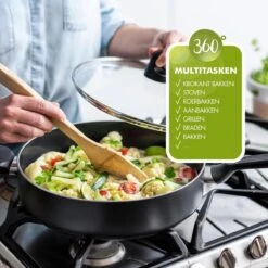 GreenPan Memphis Keramische Koekenpan - Ø 24 Cm - PFAS-vrij -Kookgerei Serviesgoed Winkel 1200x1200 126