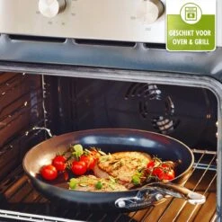 GreenPan Barcelona Infinity Pro Hapjespan Met Deksel 30cm - Zwart - Inductie - PFAS-vrij -Kookgerei Serviesgoed Winkel 1200x1200 160