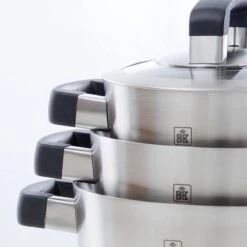 BK Conical Cool Glas Pannenset - 5-delig - Glazen Deksels - Geschikt Voor Alle Warmtebronnen -Kookgerei Serviesgoed Winkel 1200x1200 360