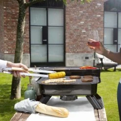 Princess 112252 Hybride Barbecue – Elektrische BBQ - Tafelmodel - 2000W - 44x 29cm - Gebruik Elektrisch Of Met Kolen -Kookgerei Serviesgoed Winkel 1200x1200 495