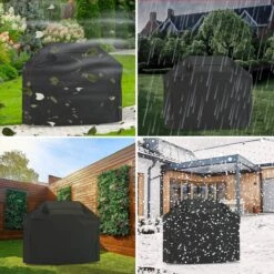 GrillX Barbecue Hoes - 145 X 61 X 117cm - BBQ Hoes Waterdicht - Beschermhoes Inclusief Trekkoord - BBQ Accesoires -Kookgerei Serviesgoed Winkel 1200x1200 539