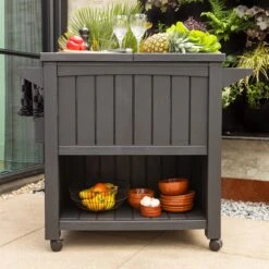 BluMill BBQ Tafel - Inclusief Koelvak 80 Liter - Op Wieltjes - Met Flessenopener - 102 X 46 X 86,5 Cm -Kookgerei Serviesgoed Winkel 1200x1200 547