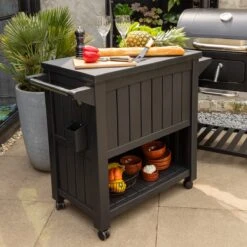 BluMill BBQ Tafel - Inclusief Koelvak 80 Liter - Op Wieltjes - Met Flessenopener - 102 X 46 X 86,5 Cm -Kookgerei Serviesgoed Winkel 1200x1200 551