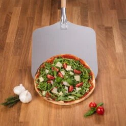 Blumtal Professionele Pizzaschep - 30,5 X 30,5 Cm - Houten Grip 85 Cm -Kookgerei Serviesgoed Winkel 1200x1200 572