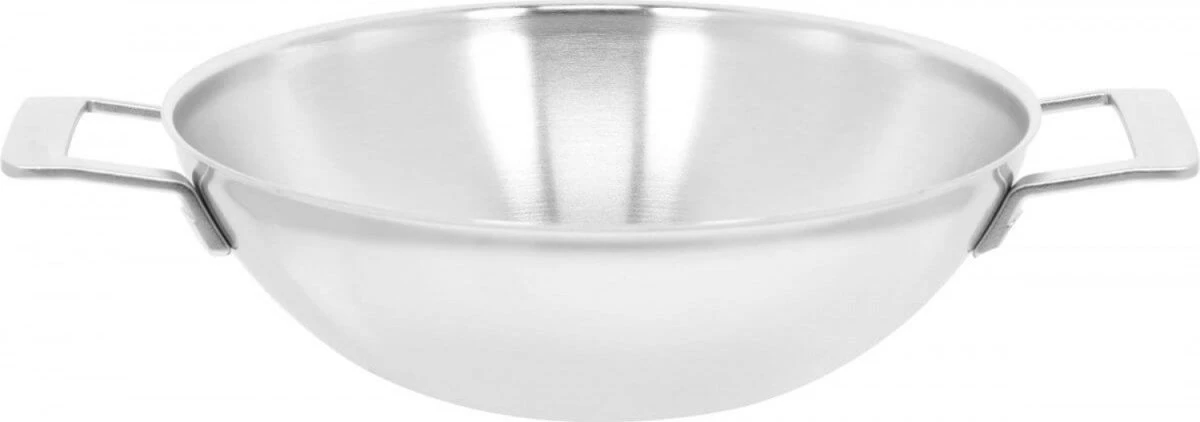 Demeyere Industry 5 RVS Wokpan – Wokpan Inductie – 30 Cm –2 Handvaten – PTFE-vrij 6 Demeyere Industry 5 RVS Wokpan – Wokpan Inductie – 30 Cm –2 Handvaten – PTFE-vrij - Afbeelding 6