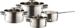 Herman Den Blijker 4-delige RVS Pannenset -Kookgerei Serviesgoed Winkel 1200x459