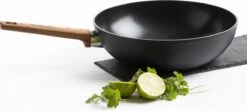 Gero Mark Wok Ø 28 Cm - Aluminium - Inductie - PFAS-vrij -Kookgerei Serviesgoed Winkel 1200x541