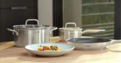 Tefal Virtuoso Pannenset 4-delig - Kookpan Ø 16/20/24 Cm + Steelpan Ø 16 Cm -Kookgerei Serviesgoed Winkel 1200x633