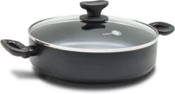 Greenpan Torino Keramische Hapjespan - 28 Cm - Met Glazen Deksel -Kookgerei Serviesgoed Winkel 1200x645
