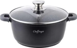 Cheffinger Cooking | Braadpan Met Deksel | 24cm | Alle Warmtebronnen | DC24 -Kookgerei Serviesgoed Winkel 1200x757 1