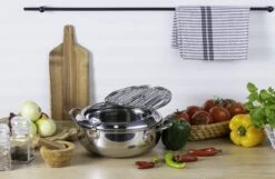 Edënbërg Classic Line - Japanse Frituurpan Met Thermometer - 3.4 Liter - Friteuse/Frituurpot RVS -Kookgerei Serviesgoed Winkel 1200x783 1