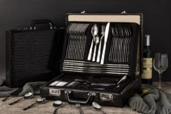 Swiss Pro+ Bestekset In Koffer-72 Delig-12 Persoons-Zwitsers Kwaliteit-Complete Set-100% Roestvrijstaal-Modern 21 Swiss Pro+ Bestekset In Koffer-72 Delig-12 Persoons-Zwitsers Kwaliteit-Complete Set-100% Roestvrijstaal-Modern -Kookgerei Serviesgoed Winkel 1200x799 37