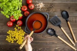 Smile 10-Delige Pannenset - Anti Aanbaklaag - Vaatwasser Bestendig - Zwart - MGK-17 -Kookgerei Serviesgoed Winkel 1200x800 51