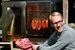 2-L Home & Garden XL Rookoven - RVS - 80x40x28 Cm - 3 Etages -Kookgerei Serviesgoed Winkel 1200x800 82