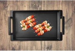 Eurolux Teppanyaki Plaat Met Grepen - 41 X 24 X 2.5 Cm - Zwart - Aluminium - Geschikt Voor Alle Warmtebronnen -Kookgerei Serviesgoed Winkel 1200x809 1