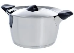 BK Q-linair Classic Pannenset - 5 Delig - RVS - Veilig Afgietsysteem - Inductie -Kookgerei Serviesgoed Winkel 1200x864 5