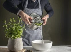 Sola Pannenset Juvia - 4 Delig - Ø 16,16,18,20 Cm - Zilver - RVS - Sandwichbodem -Kookgerei Serviesgoed Winkel 1200x889