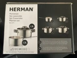 Herman Den Blijker 4-delige RVS Pannenset -Kookgerei Serviesgoed Winkel 1200x900 33