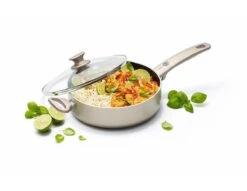 GreenPan Cambridge Hapjespan Met Deksel 28cm - Brons - Inductie - PFAS-vrij -Kookgerei Serviesgoed Winkel 1200x926 26