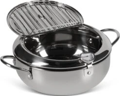 Edënbërg Classic Line - Japanse Frituurpan Met Thermometer - 3.4 Liter - Friteuse/Frituurpot RVS -Kookgerei Serviesgoed Winkel 1200x960 1