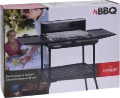 Excellent Electrics Elektrische Barbecue - Grilloppervlak (LxB) 36x24 Cm - 2000W - Zwart -Kookgerei Serviesgoed Winkel 1200x984