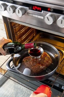 Smile 10-Delige Pannenset - Anti Aanbaklaag - Vaatwasser Bestendig - Zwart - MGK-17 -Kookgerei Serviesgoed Winkel 800x1200 10