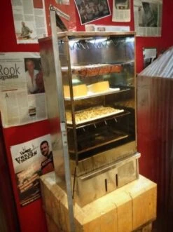 2-L Home & Garden XL Rookoven - RVS - 80x40x28 Cm - 3 Etages -Kookgerei Serviesgoed Winkel 895x1200