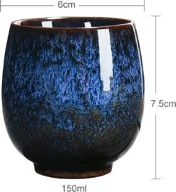 Simple Solutions Set Van 4 Koffiekopjes - Keramiek - Koffiebeker 150 Ml Zonder Oor - Mooi Cadeau Voor Man En Vrouw -Kookgerei Serviesgoed Winkel 1096x1200