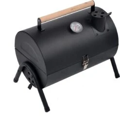 Compacte Draagbare Kolen BBQ Van Wolff BBQ - Handig Voor Op De Camping Op Het Strand Of In Een Park - Smoker Barbecue - Draagbare Lichtgewicht Bbq - Met Thermometer En Lucht Doorvoer. Laat Je Vlees Langzaam Garen. -Kookgerei Serviesgoed Winkel 1165x1200