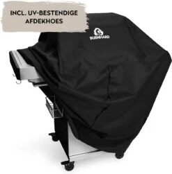 Burnhard Gas BBQ FRED JR. Deluxe - 2 Branders - Incl. Keramische Infraroodbrander & Afdekhoes - Deluxe -Kookgerei Serviesgoed Winkel 1182x1200
