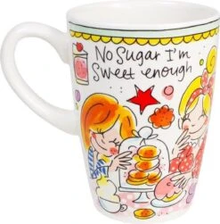 Blond Amsterdam Even Bijkletsen Beker XL 500 Ml - Mint Rand 7 Blond Amsterdam Even Bijkletsen Beker XL 500 Ml - Mint Rand -Kookgerei Serviesgoed Winkel 1183x1200 1