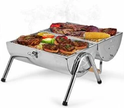 BBQ Collection Houtskoolbarbecue - Cilinder - Chroom -Kookgerei Serviesgoed Winkel 1200x1046