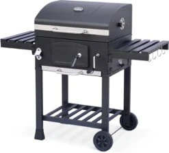 Bestsellers 3 Alice's Garden Houtskool BBQ Bernard - Smoker - Verstelbare Houtskoolbak - Zwart