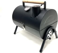 Compacte Draagbare Kolen BBQ Van Wolff BBQ - Handig Voor Op De Camping Op Het Strand Of In Een Park - Smoker Barbecue - Draagbare Lichtgewicht Bbq - Met Thermometer En Lucht Doorvoer. Laat Je Vlees Langzaam Garen. -Kookgerei Serviesgoed Winkel 1200x1102 3