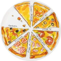 Bestsellers 11 Blond Amsterdam, Specials Pizza Bord Slices, 31CM