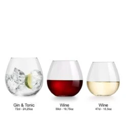 Libbey Gin Tonic Glas Cami - 720 Ml / 72 Cl - 6 Stuks - Vaatwasserbestendig - Geen Voetje - Zonder Steel - Modern - Trendy -Kookgerei Serviesgoed Winkel 1200x1200 177