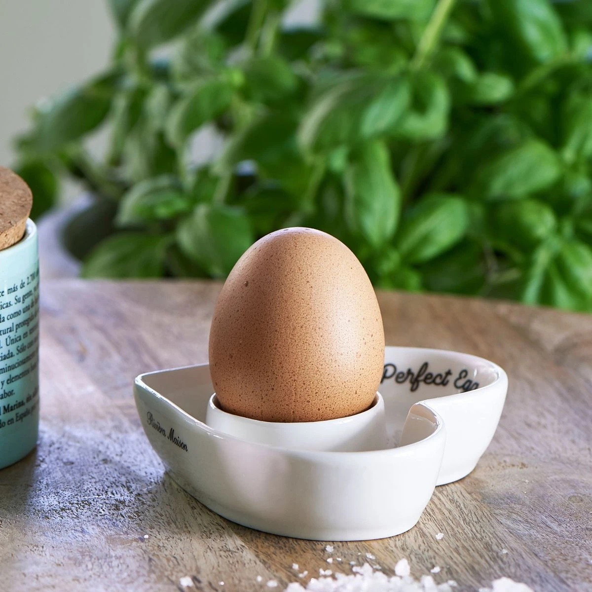 Riviera Maison Eierdop Set Van 2 - The Perfect Heart Egg Cup - Porselein 4 Riviera Maison Eierdop Set Van 2 - The Perfect Heart Egg Cup - Porselein - Afbeelding 4