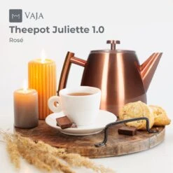Vaja® Theepot Juliette Rosé Dubbelwandig -Kookgerei Serviesgoed Winkel 1200x1200 292