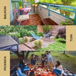 Ozocozy BBQ-ONE Houtskool Tafelbarbecue - Ø30 Cm- Zwart - Incl. Draagtas, Siliconen Bakkwast En RVS-Barbecuetang -Kookgerei Serviesgoed Winkel 1200x1200 367