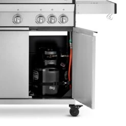 Burnhard Gas BBQ Big FRED Deluxe - 4 Branders - Incl. Keramische Infraroodbrander & Afdekhoes - Deluxe 25 Burnhard Gas BBQ Big FRED Deluxe - 4 Branders - Incl. Keramische Infraroodbrander & Afdekhoes - Deluxe -Kookgerei Serviesgoed Winkel 1200x1200 387