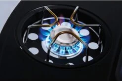 Halifax Gasbarbecue 5,5 KW - Buitenkeuken Met Lavasteen Grillplaat En Gaspit - 100x98 Cm -Kookgerei Serviesgoed Winkel 1200x800 57