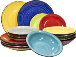 Imperial Kitchen Serviesset Malaga - Geschikt Voor 6 Personen - 18 Delig -Kookgerei Serviesgoed Winkel 1200x907