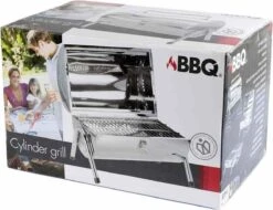 BBQ Collection Houtskoolbarbecue - Cilinder - Chroom -Kookgerei Serviesgoed Winkel 1200x925 1