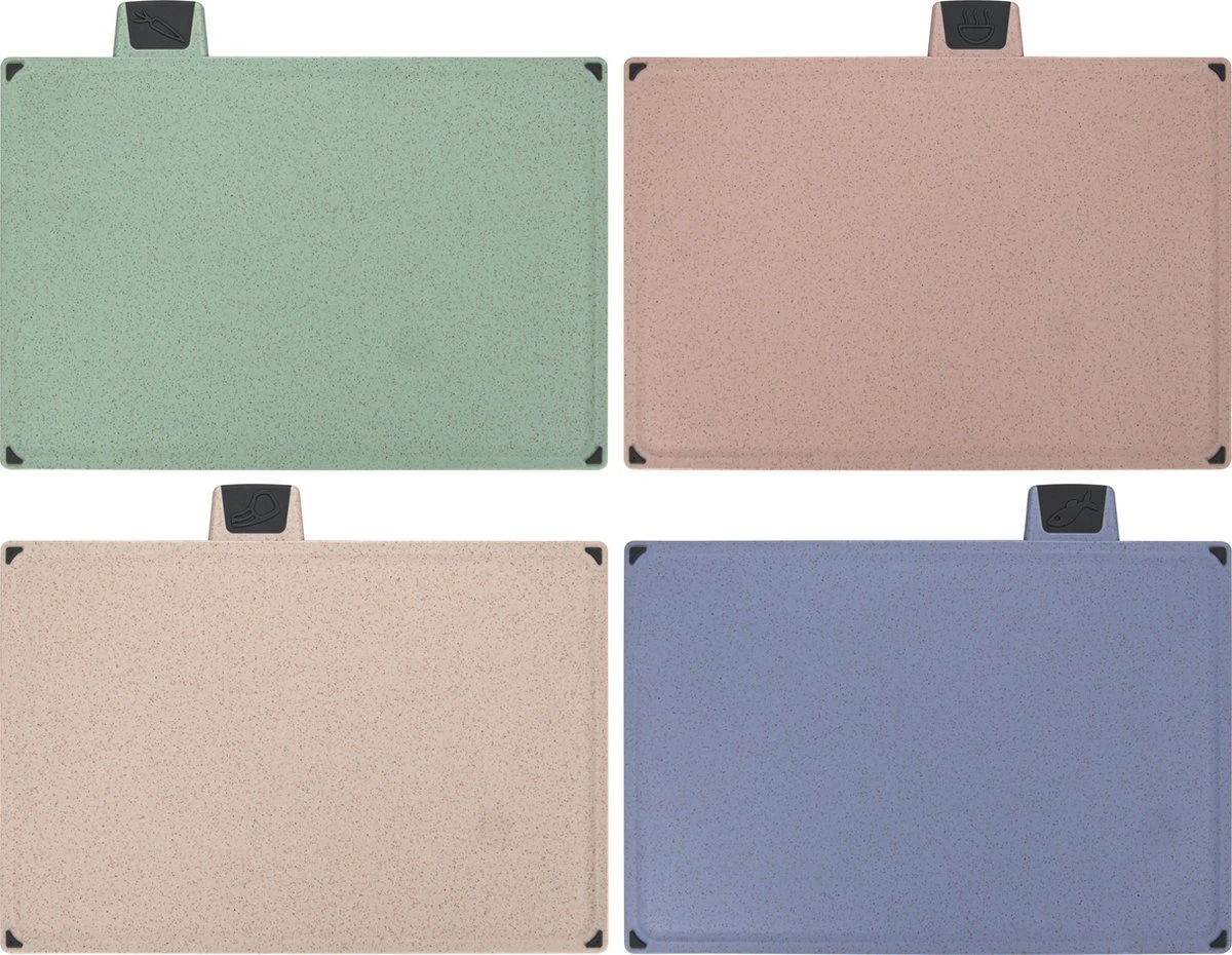 Fissman Luxe Index Snijplankenset - Met Houder - 4 Stuks - 30x22.5cm 2 Fissman Luxe Index Snijplankenset - Met Houder - 4 Stuks - 30x22.5cm - Afbeelding 2