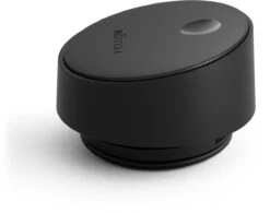 FELLOW - Carter "Move" Mug + Slide-Lock Deksel - Matte Black, 355ml -Kookgerei Serviesgoed Winkel 1200x949