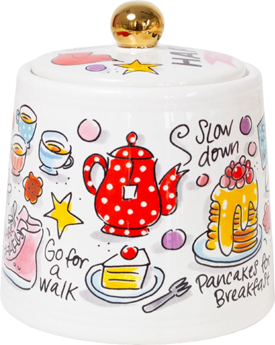 Blond Amsterdam, Happy - Suikerpot Goud 2 Blond Amsterdam, Happy - Suikerpot Goud - Afbeelding 2